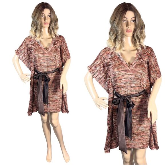 BEACH BUNNY GORGEOUS RARE TUNIC DRESS COVER UP SZ M $225 NWOT - Picture 3 of 10